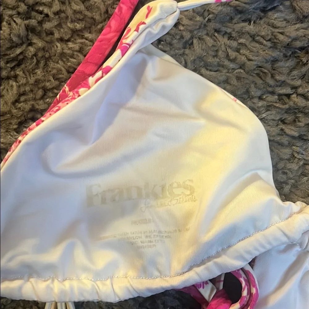 Pink Floral Bikini Set